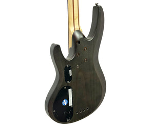 ESP LTD B-204SM in See Thru Black Satin