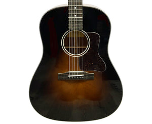 Eastman E1SS-DLX-SB Slope Shoulder Dreadnought Acoustic Guitar with Gig Bag