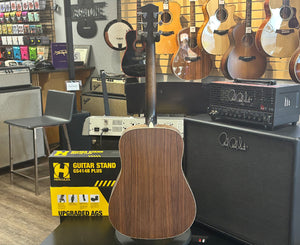 Eastman PCH2-D Dreadnought Acoustic Guitar | Solid Thermo-Cure Sitka Spruce Top in Natural with Gig Bag - Amazing Top!