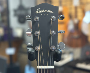 Eastman PCH2-D Dreadnought Acoustic Guitar | Solid Thermo-Cure Sitka Spruce Top in Natural with Gig Bag - Amazing Top!