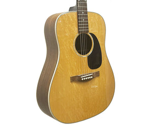 Eastman PCH2-D Dreadnought Acoustic Guitar | Solid Thermo-Cure Sitka Spruce Top in Natural with Gig Bag - Amazing Top!