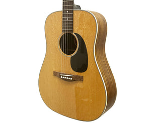 Eastman PCH2-D Dreadnought Acoustic Guitar | Solid Thermo-Cure Sitka Spruce Top in Natural with Gig Bag - Amazing Top!