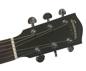Eastman PCH2-D Dreadnought Acoustic Guitar | Solid Thermo-Cure Sitka Spruce Top in Natural with Gig Bag - Amazing Top!