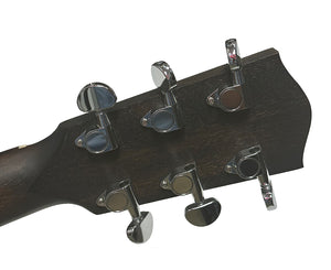Eastman PCH2-D Dreadnought Acoustic Guitar | Solid Thermo-Cure Sitka Spruce Top in Natural with Gig Bag - Amazing Top!
