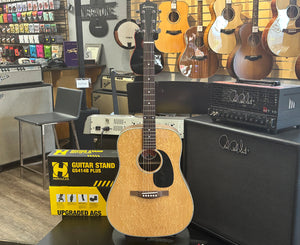 Eastman PCH2-D Dreadnought Acoustic Guitar | Solid Thermo-Cure Sitka Spruce Top in Natural with Gig Bag - Amazing Top!