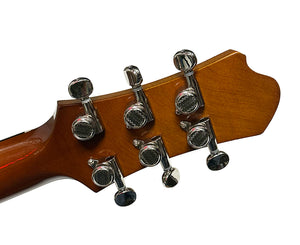 Eastman Romeo California Semi-Hollow Electric Guitar in Goldburst w/ Bare Knuckle Pickups and Case