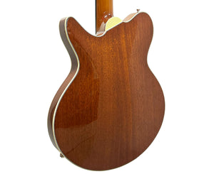 Eastman Romeo California Semi-Hollow Electric Guitar in Goldburst w/ Bare Knuckle Pickups and Case