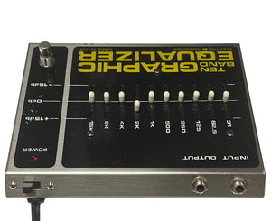 Electro-Harmonix 10 Band Graphic Equalizer Guitar Pedal 1977 V1