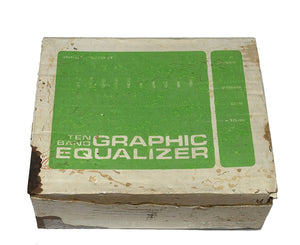 Electro-Harmonix 10 Band Graphic Equalizer Guitar Pedal 1977 V1