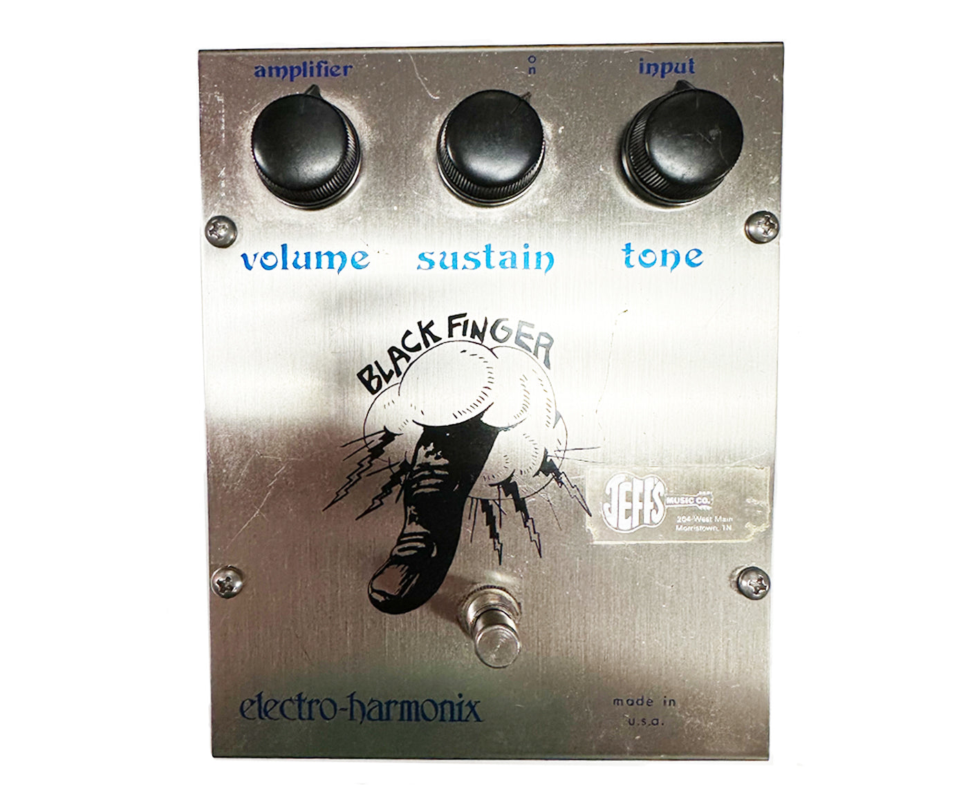 Electro-Harmonix Black Finger Optical Tube Compressor With