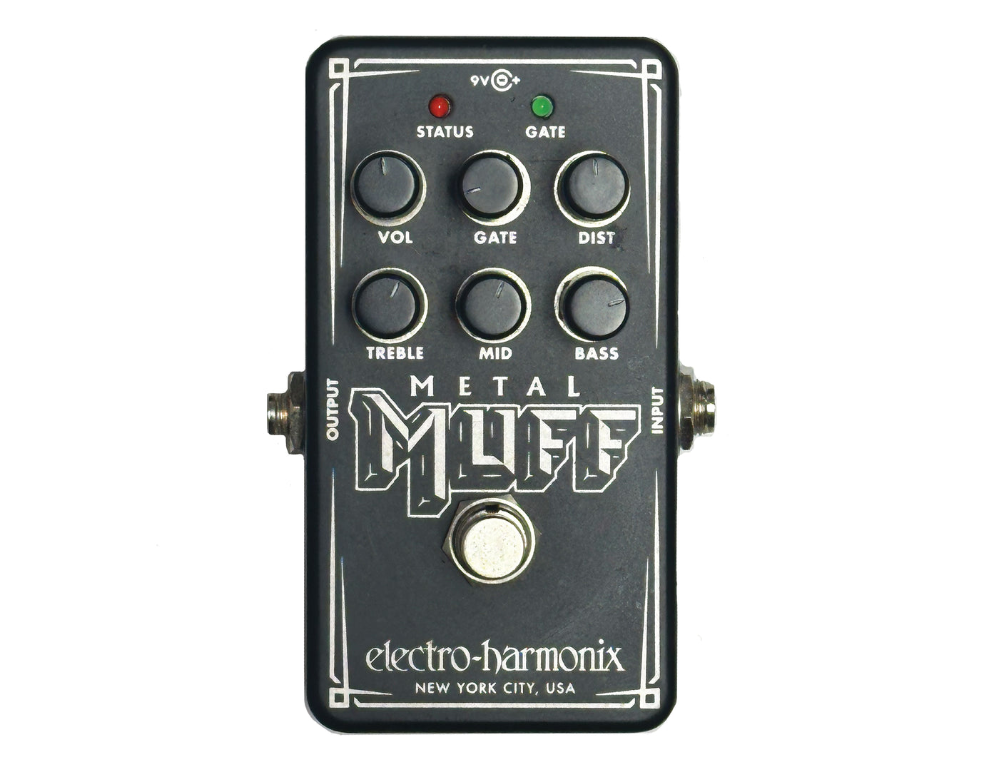 metal effect pedal Electro-Harmonix Metal Muff Nano Distortion Effects Pedal – Megatone Music