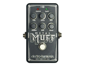 Electro-Harmonix Metal Muff Nano Distortion Effects Pedal
