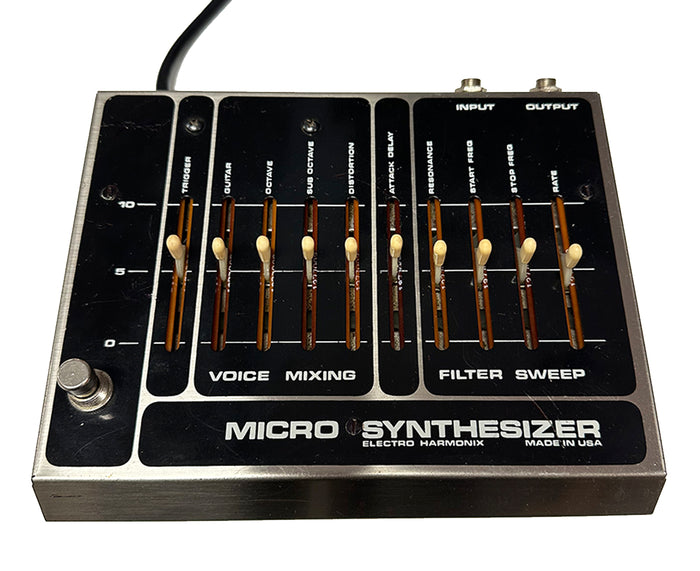 Electro-Harmonix V1 Micro Synthesizer Guitar Effects Pedal 1979