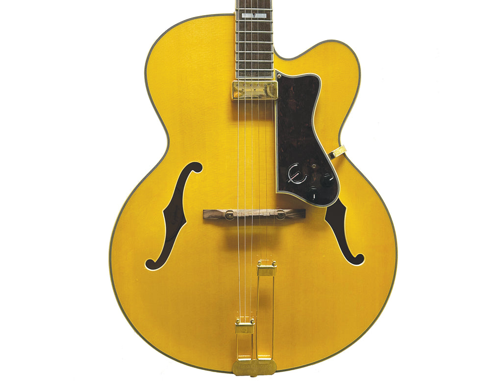 Epiphone Emperor Regent Hollow-Body Electric Guitar in Natural w/ Case
