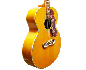 Epiphone Inspired by Gibson J-200 Jumbo Acoustic-Electric Guitar Aged Natural Antique Gloss
