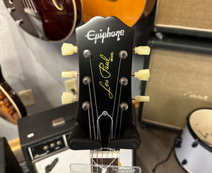 Epiphone 1959 Les Paul Standard Electric Guitar in Aged Dark Burst w/ Case