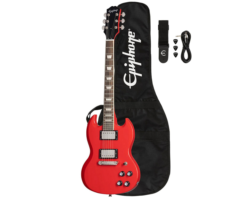 Epiphone Power Player SG Electric Guitar Lava Red