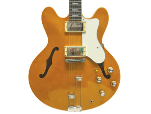 Epiphone Nick Valensi Riviera P94 Semi-Hollow Electric Guitar in  Antique Natural (Frequensator Tailpiece)