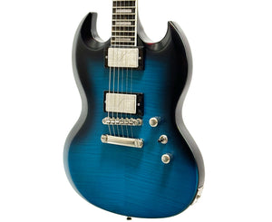 Epiphone Prophecy SG in Blue Tiger Aged Gloss