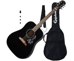 Epiphone Starling Acoustic Guitar Starter Pack in Ebony