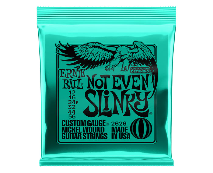 Ernie Ball 2626 Not Even Slinky Nickel Wound Electric Guitar Strings (12 - 56)