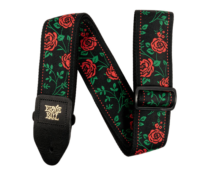 Ernie Ball Classic Jacquard 2" Spanish Rose Guitar Or Bass Strap