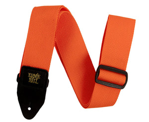 Ernie Ball Poly Pro 2" Guitar Or Bass Strap In Orange