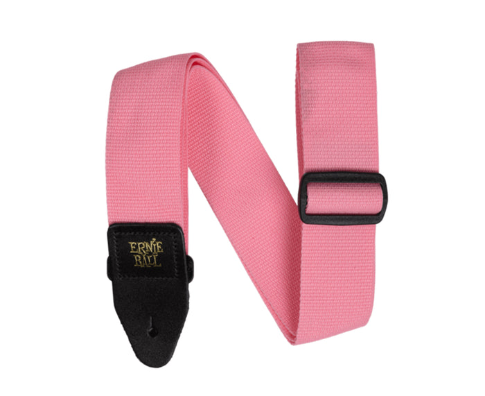 Ernie Ball Poly Pro 2" Guitar Or Bass Strap In Pink Sunrise