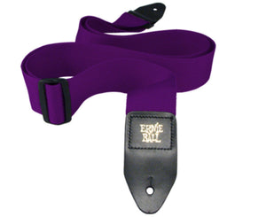 Ernie Ball Poly Pro 2 Inch Guitar Or Bass Strap In Purple