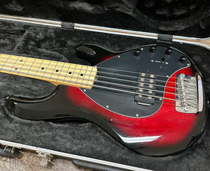 Sterling by Music Man RAY35 StingRay 5-String Bass in Red Burst