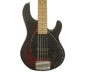 Sterling by Music Man RAY35 StingRay 5-String Bass in Red Burst