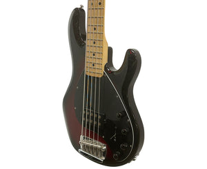 Sterling by Music Man RAY35 StingRay 5-String Bass in Red Burst