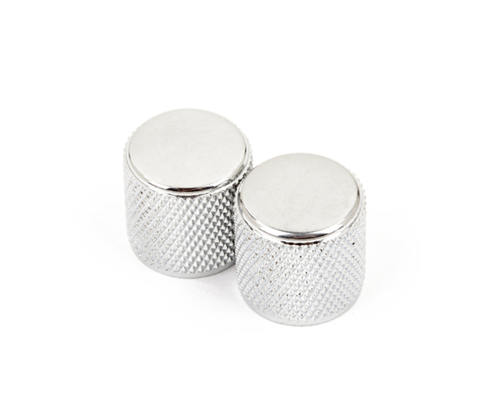 Fender Telecaster/Precision Knurled Knobs Chrome