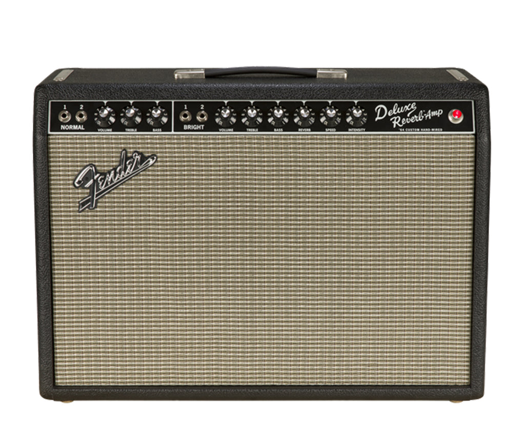 Fender '64 Custom Hand-Wired Deluxe Reverb 1x12" Combo Guitar Amp