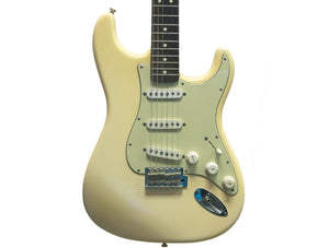 Fender American Stratocaster / Partscaster in Vintage White w/ Hard Shell Case - USA '62 Reissue Body