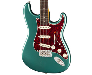 Fender American Professional Classic Stratocaster in Faded Sherwood Green Metallic