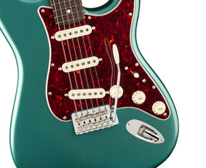 Fender American Professional Classic Stratocaster in Faded Sherwood Green Metallic