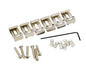 Fender American Vintage Stratocaster Bridge Saddles in Nickel