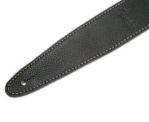 Fender Artisan 2" Crafted Leather Strap, Black