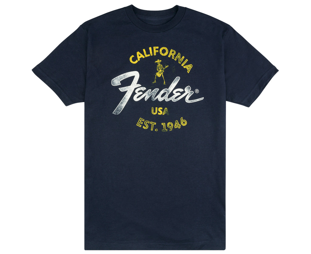Fender Baja Blue Tee, Large