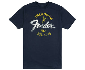 Fender Baja Blue Tee, Large