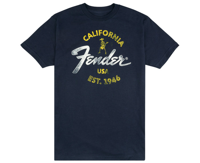 Fender Baja Blue Tee, Large