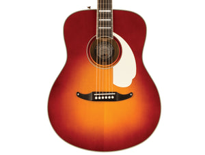 Fender California Vintage Palomino Acoustic-Electric Guitar in Sienna Sunburst w/ Case