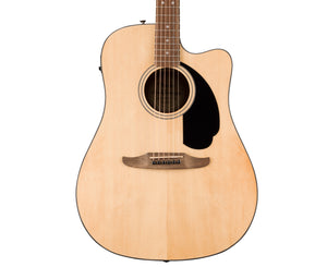 Fender California Standard Redondo CE Acoustic Guitar in Natural - Megatone Music