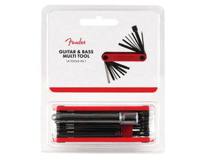 Fender's Guitar & Bass Multi-Tool is a 14-in-1 Compact Tool - Megatone Music