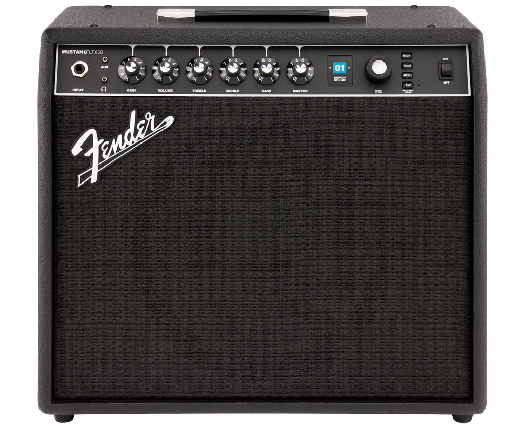 Fender Mustang LTX50 1x12" 50w Guitar Combo Amp Black