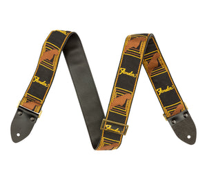 Fender 2" Legacy Vintage Monogram Guitar or Bass Strap