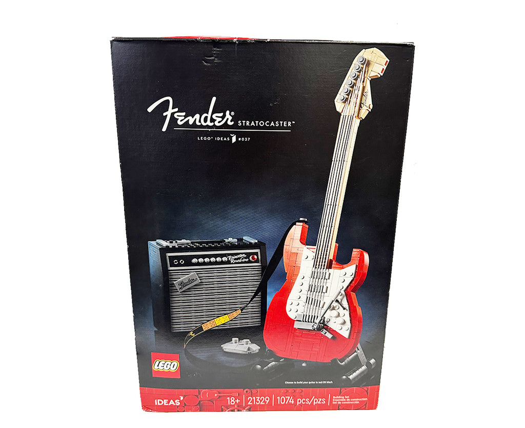 Fender Legos Stratocaster Electric Guitar in Red or Black