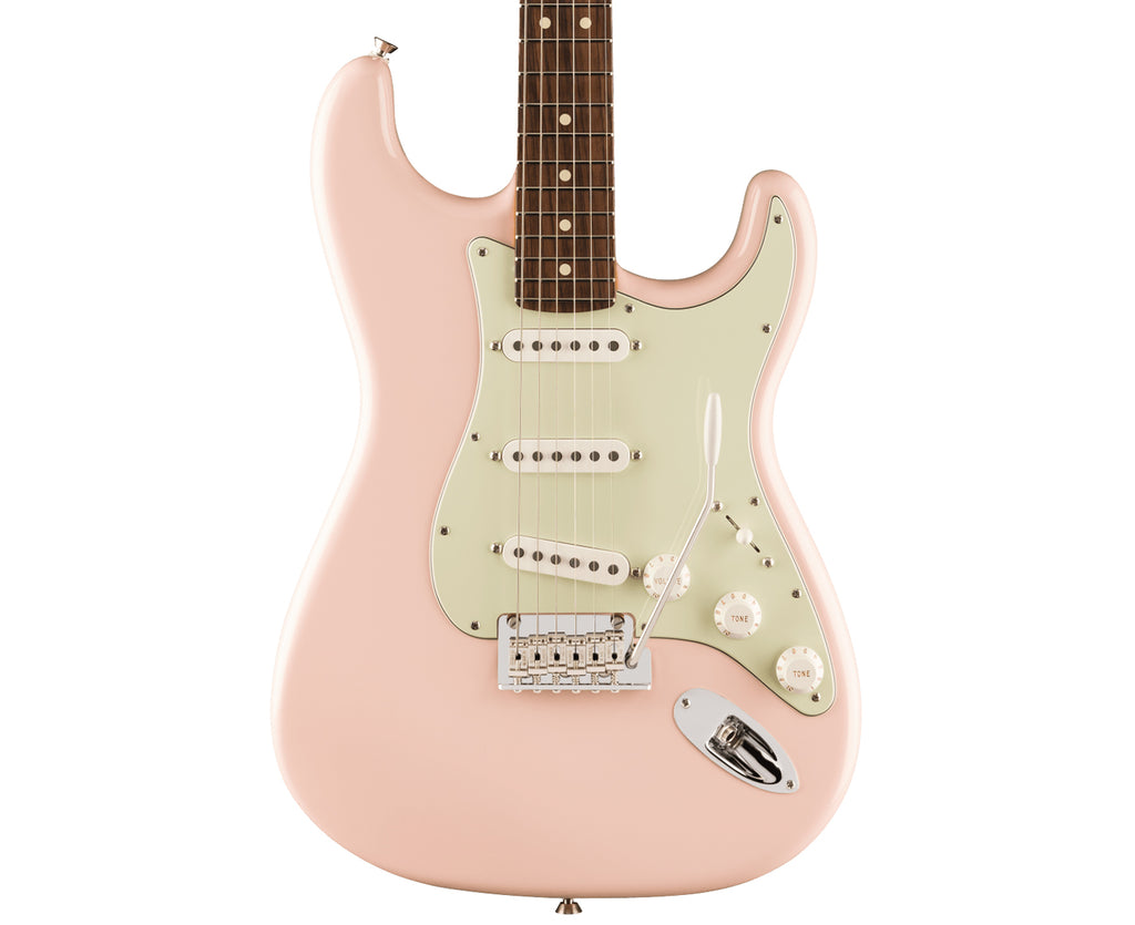 Fender Limited Edition American Professional II Stratocaster in Shell Pink w/ Painted Headstock