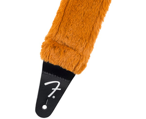 Fender Poodle Plush Guitar Strap, Rust